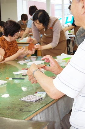 ものづくり教室(写真は本社開催時のもの)