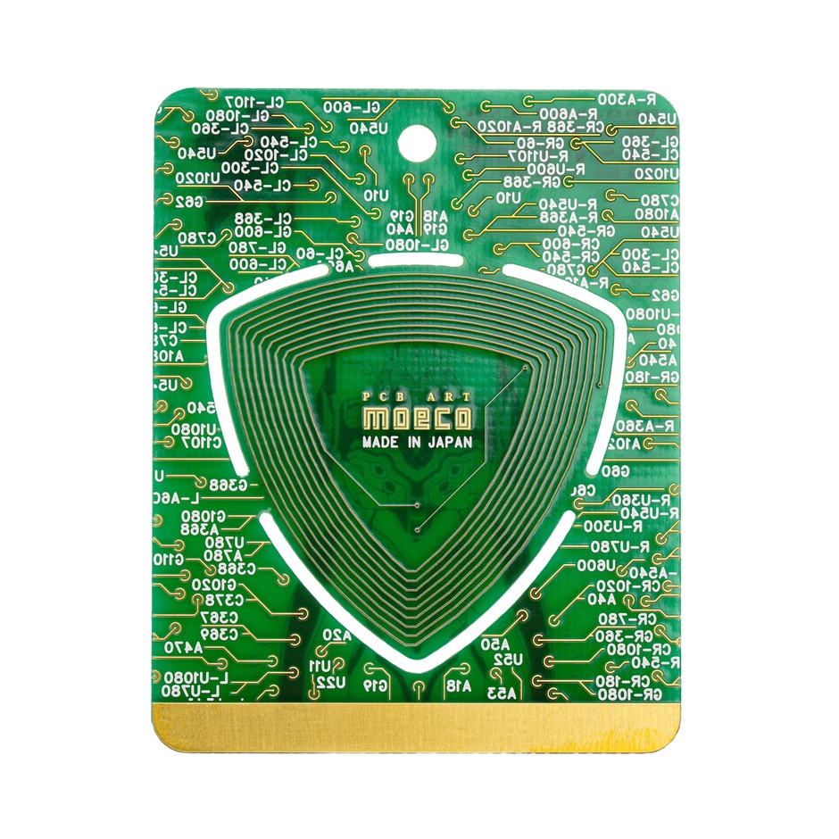 FLASH EVA01 ピックキーホルダー　緑　裏