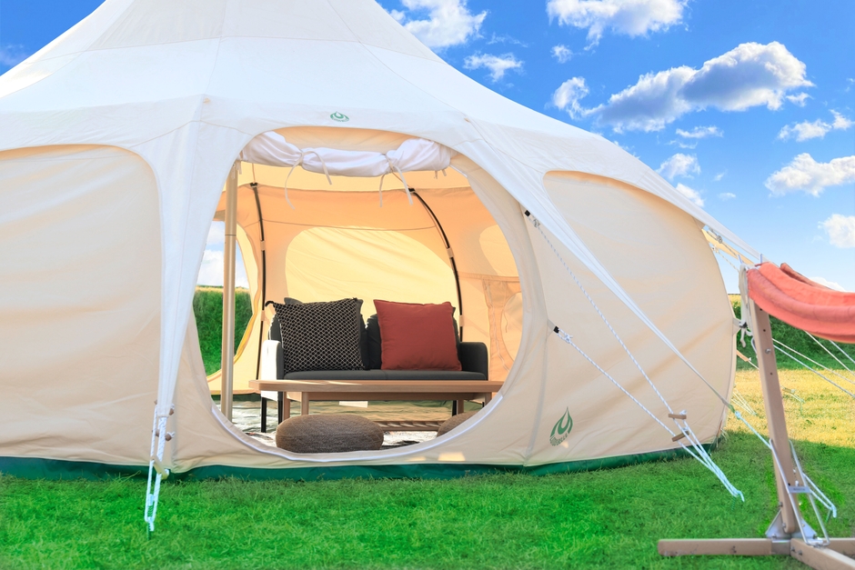 たまの湯キャンプ場　グランピングサイト