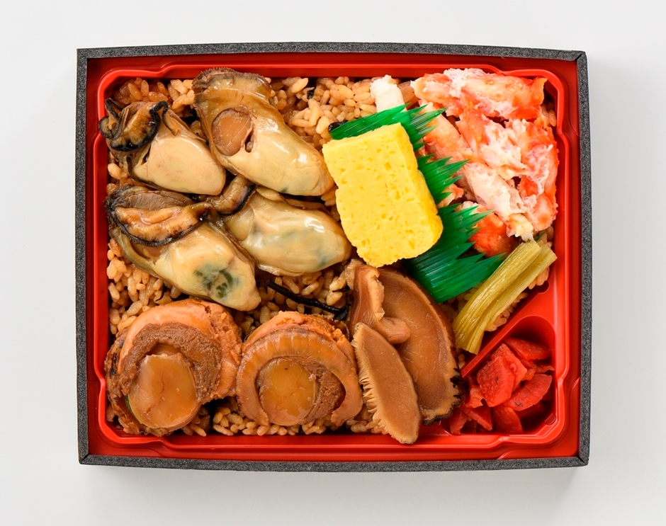 氏家待合所 たらば蟹ホタテかきめしスペシャル