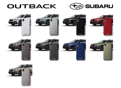 スバル『OUTBACK』『XV』の実車カラーを再現した スマートフォンケースを発売 ! iPhone17シリーズにも対応