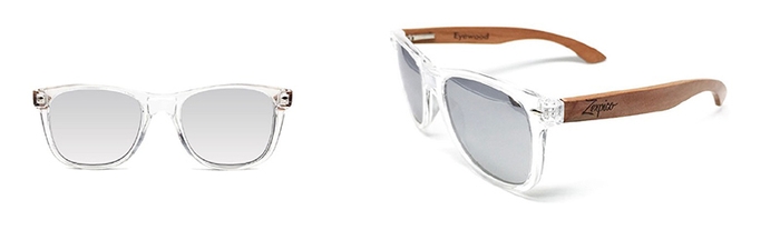 Eyewood Wayfarer Crystal