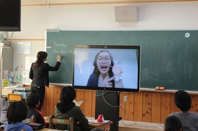 一斉学習の様子