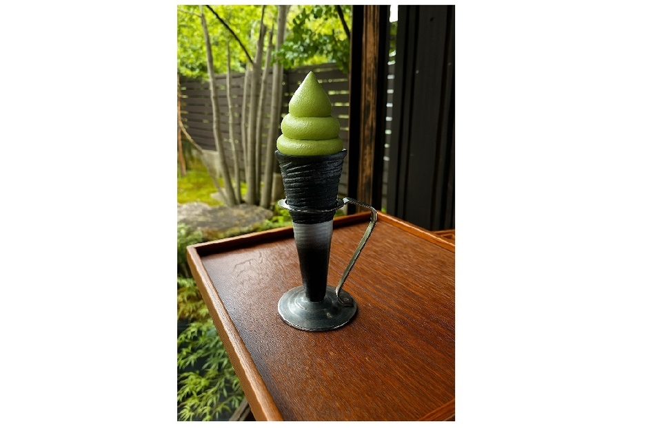 深緑茶房「松阪茶ソフトクリーム」