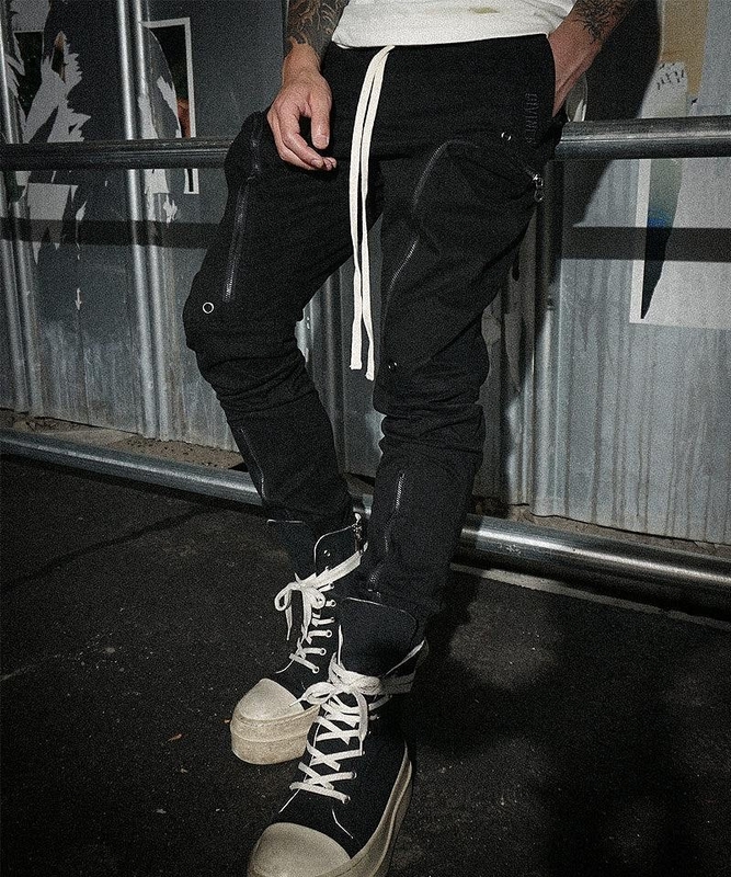 Militarily Zip Cargo Pants