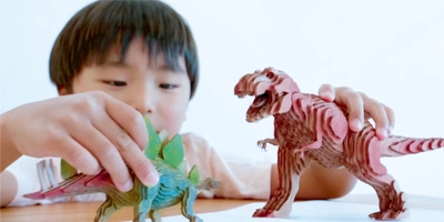 段ボールを貼って重ねる立体アート「コンタモ」8月上旬に発売 　「夏休みの自由研究・おうち遊び」にオススメ