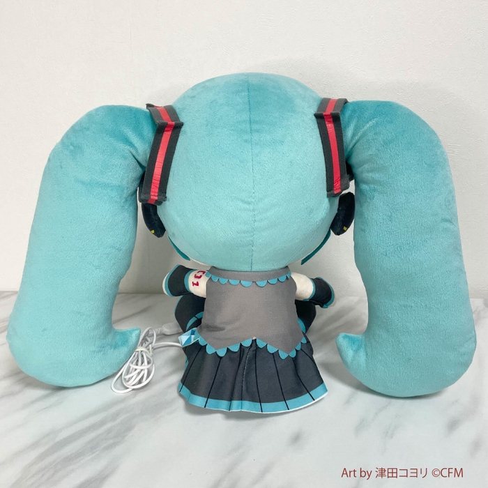 あったかぬいぐるみ　初音ミク 背面