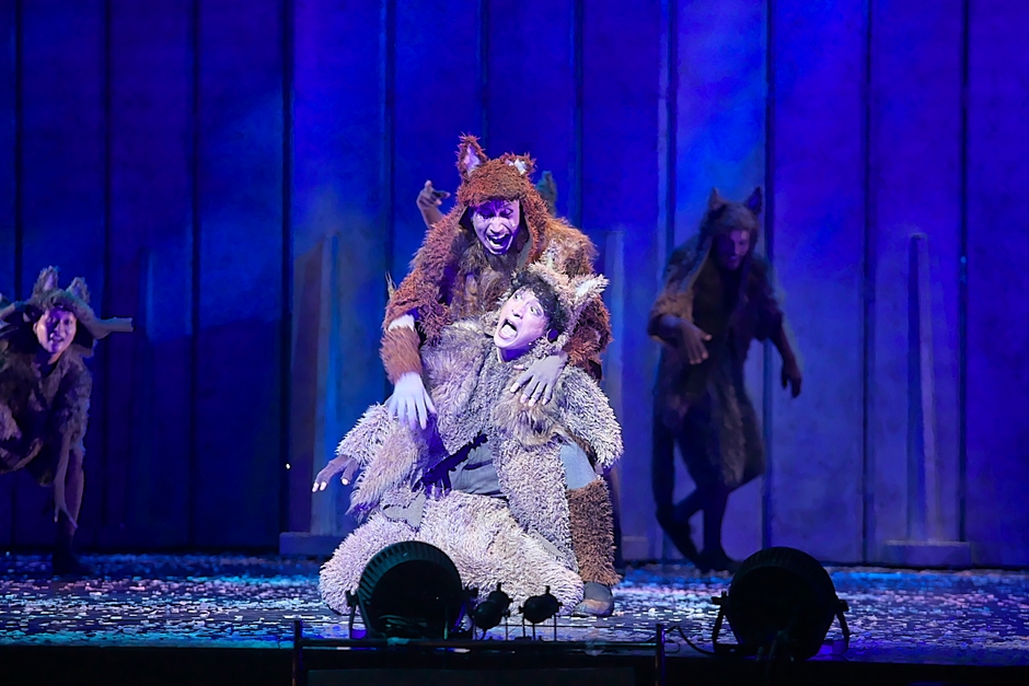 音楽劇「あらしのよるに」 撮影:青木 司