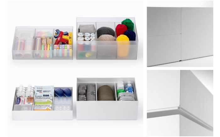 テーパーレス+スタッキング+省スペース