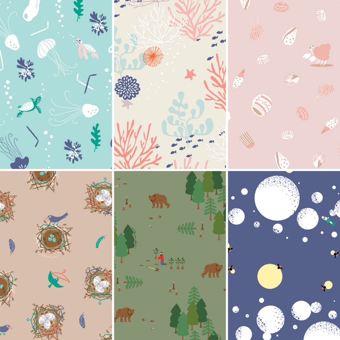 なかなか触れることのない環境問題を可愛くデザイン