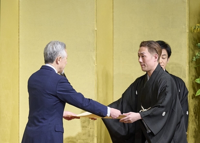 文部科学大臣新人賞 中村 勘九郎さん(歌舞伎俳優)