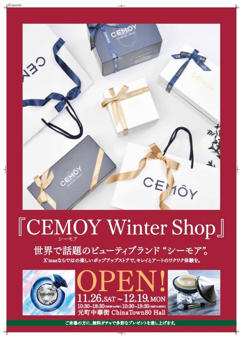 CEMOY WINTER SHOP POSTER