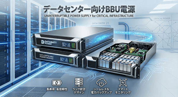 データセンター向けBBU電源市場規模1051百万米ドル予測:世界の産業現状、競合分析、成長動向2026