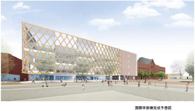 国際学部棟完成予想図