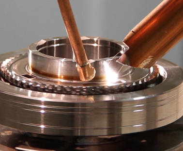 ギアホイールの溶接