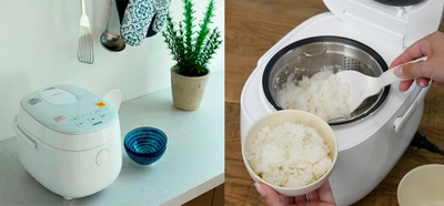 角砂糖約2個分の糖質カット！(1合炊飯時)　 「糖質を減らせるマイコン炊飯器」を11月下旬より新発売