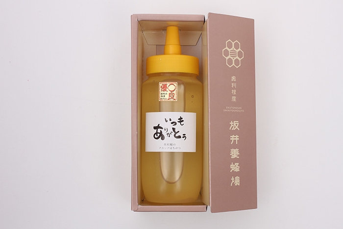 いつもありがとうラベル アカシア蜂蜜 3