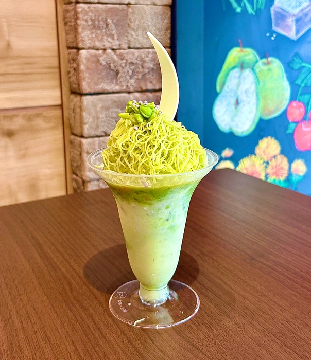 【カフェレストラン グランロック】「ずんだモンブランジェラート」