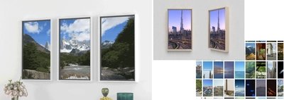“世界中の景色とつながる、窓型スマートディスプレイ” スマートウィンドウ「Atmoph Window 2」、ジェネシスが製造を受託