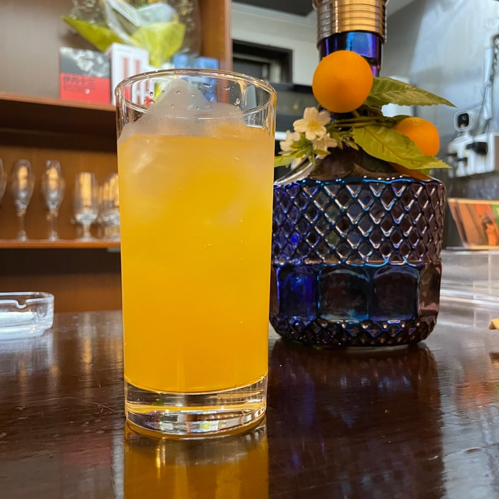 アルコールも充実(マリブアップル)　