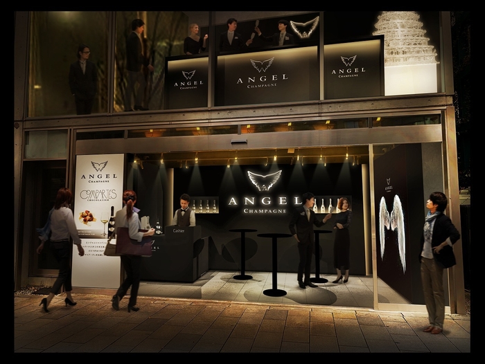 ANGEL CHAMPAGNE POP UP SHOP イメージ