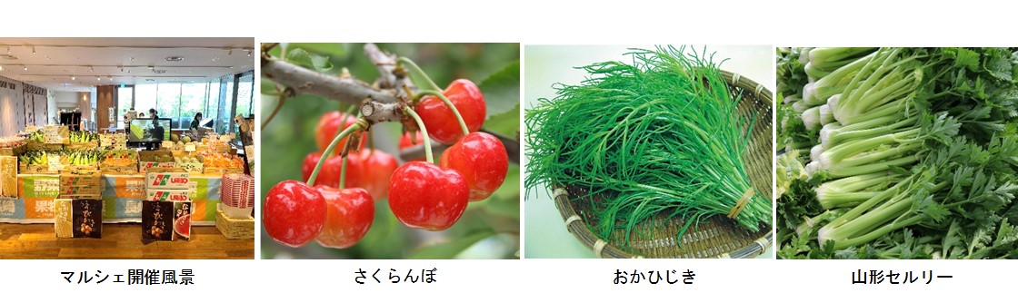 園芸大国山形から旬をお届け 銀座三越みのりみのるマルシェ 「山形の実り」6月17日(土)に開催