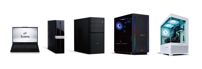 ご購入対象の最新パソコン(iiyama PC)・ゲーミングPC(LEVEL∞ , LEVELθ)