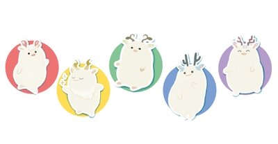 白くて可愛いモチモチの生き物“ヒビ”