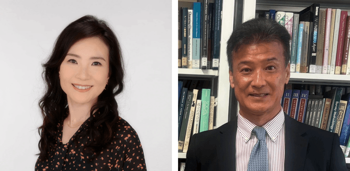 近畿大学社会連携推進センター教授　奥田祥子（左）、関西大学社会学部教授　吉川徹（右）