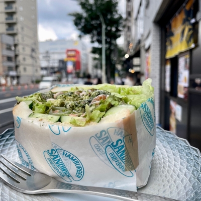 チキブロサンドイッチ 650円
