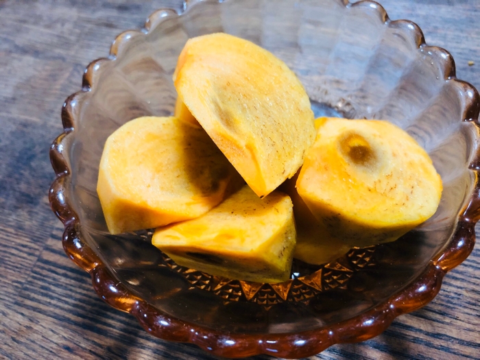しげはら農園 次郎柿 シャキシャキの食感