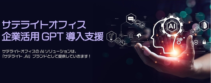 「サテライト.AI」ブランドのAIソリューション