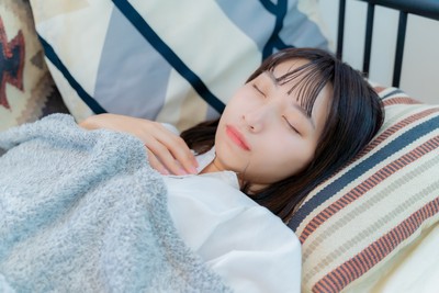 グッスリ眠りたい就寝前に