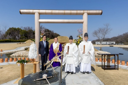 神仏が共に祈る、日本古来の供養のかたち。大阪メモリアルパーク古墳墓にて永代祭祀「御霊祭」を斎行