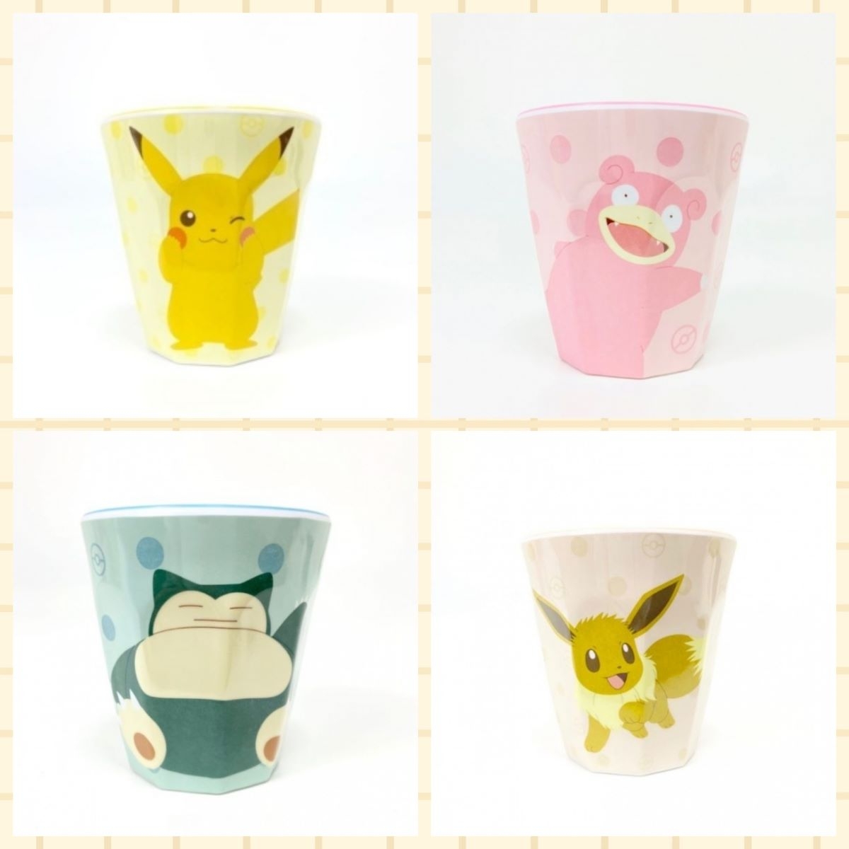 重ねて収納できる 丈夫なポケモンのメラミンカップがとっても可愛い Newscast
