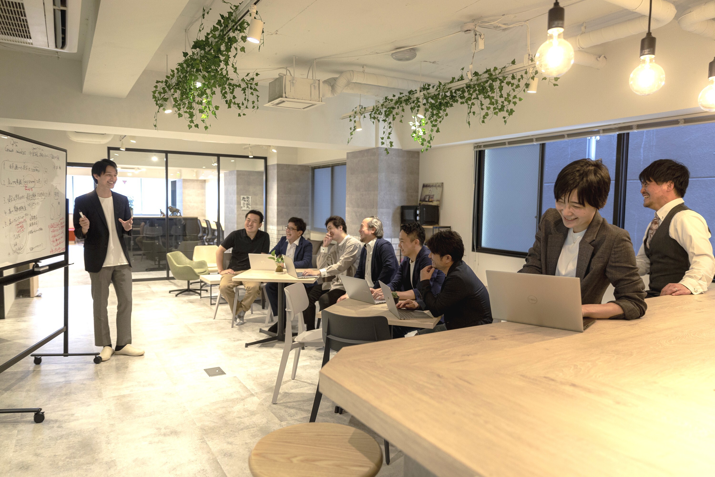 価値観としてHot Mind・Cool Head・Warm Heartの3軸を定義