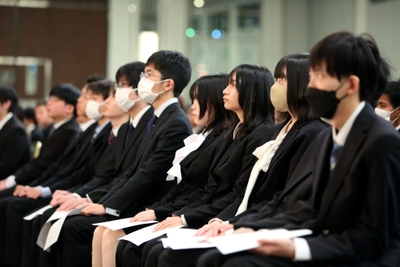 入学式の様子