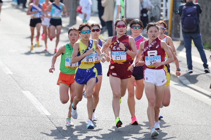 1区　米澤奈々香選手（人間学部3年）