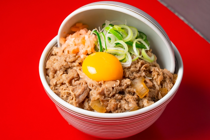 ねぎ玉牛丼