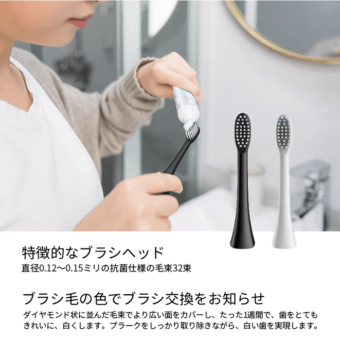 ブラシヘッドについて