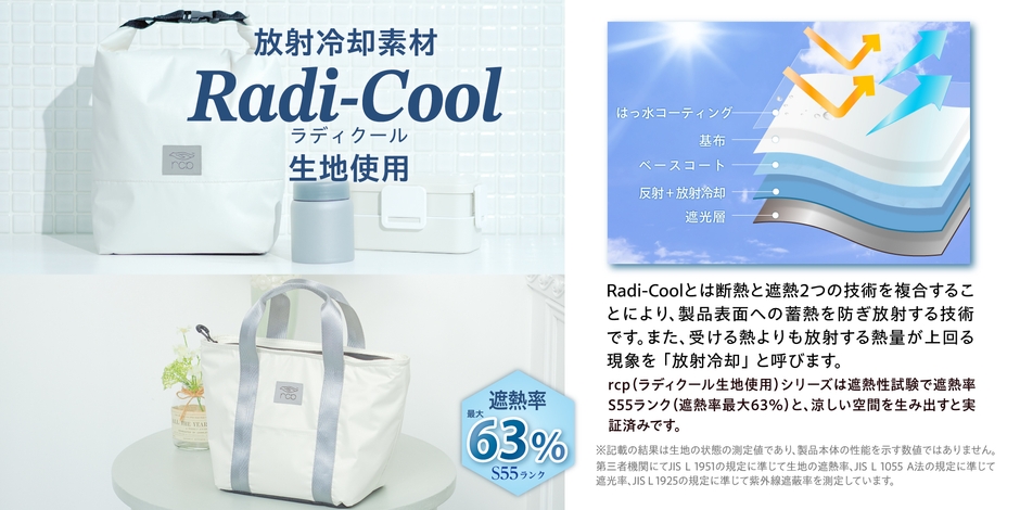 Radi-Cool生地使用