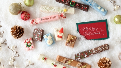 クリスマスモチーフの限定チョコレート菓子