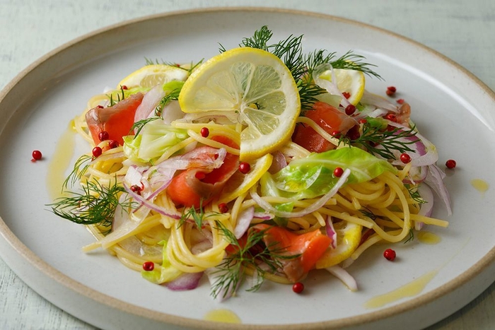 スモークサーモン&レモン ¥980