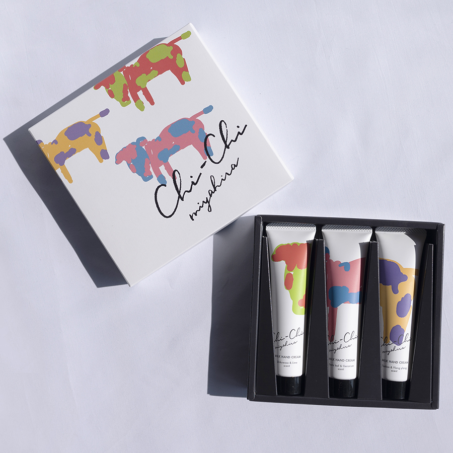 南の島のミルクハンドクリームギフト「Chi-Chiミルクハンドクリーム」ギフトセット2月1日提供開始