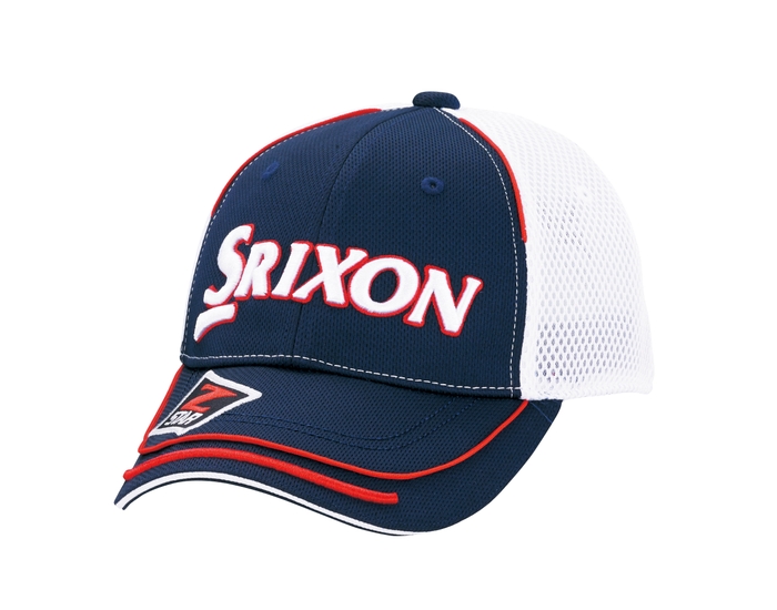 スリクソン メッシュキャップ「SMH7133X」ネイビーホワイト