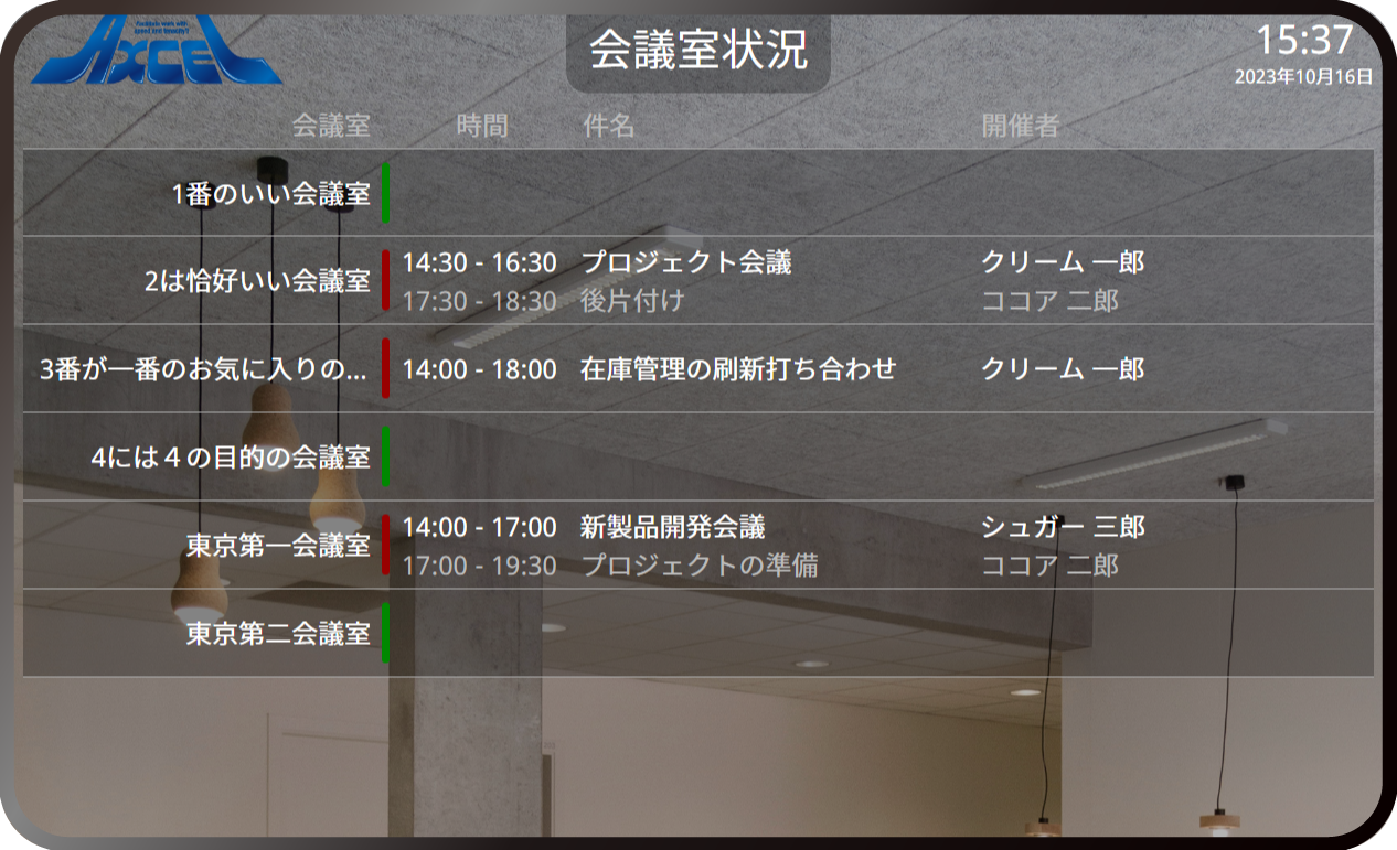 会議室状態