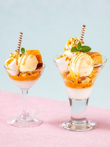 塩キャラメルパフェ