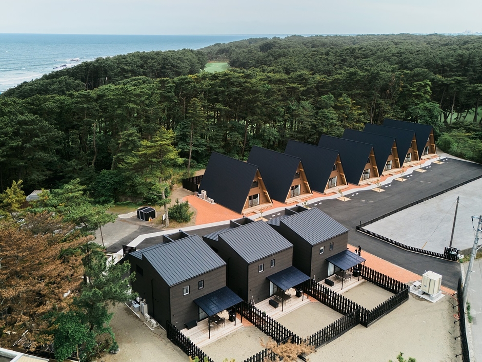 サウナ&温泉露天風呂付ヴィラ