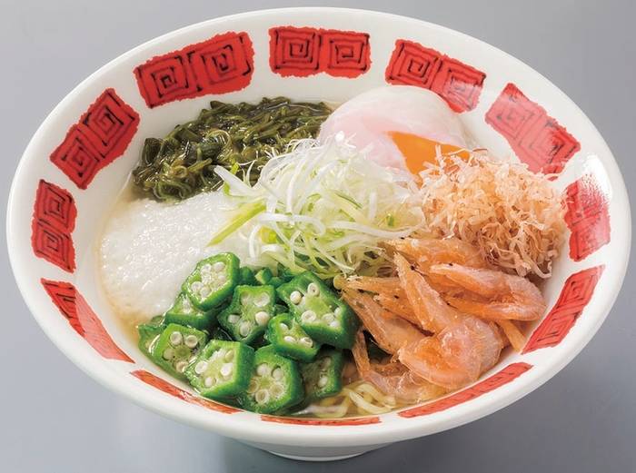 白えびとネバシャキ野菜の冷やしラーメン