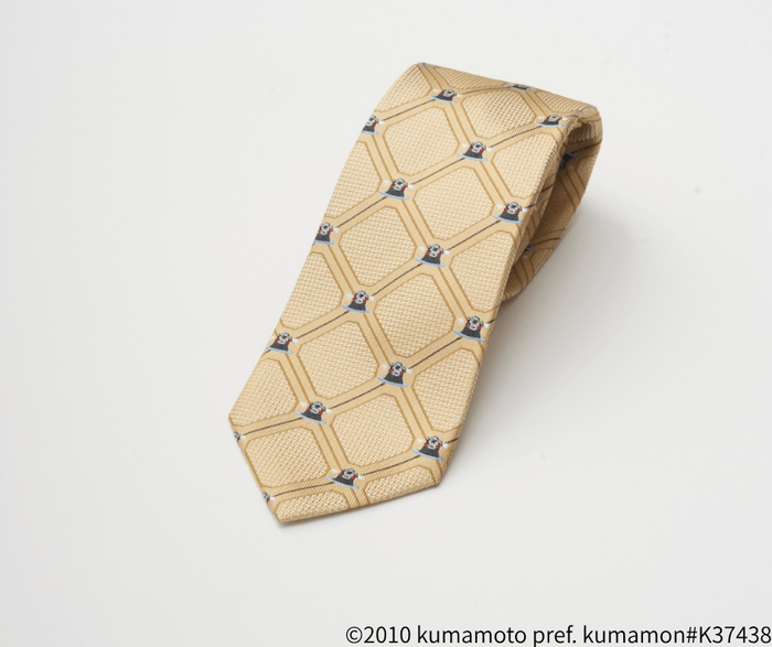 チェック柄のくまモン